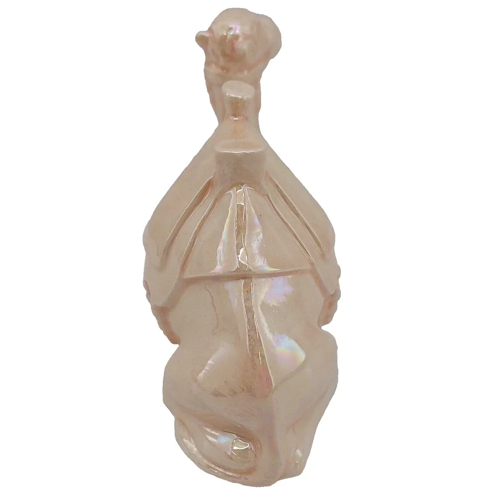 Vtg Christmas Nativity Camel Figurine Laying Down Replacement Figure Iridescent